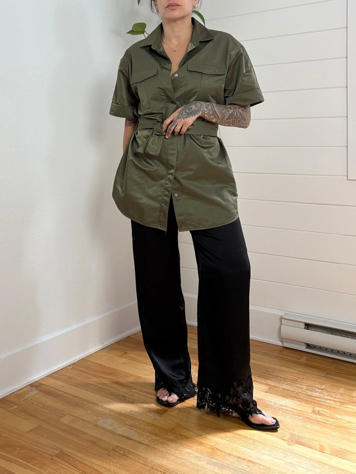 Tunique en nylon utilitaire Banana Republic, taille M