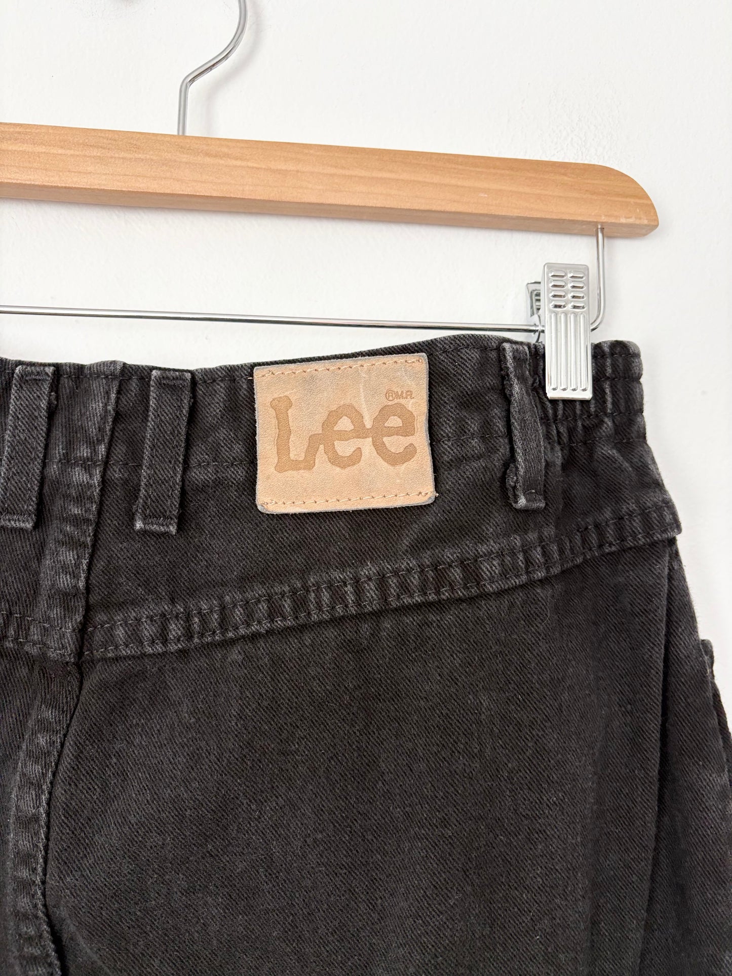 Vintage Lee black mom jeans W29