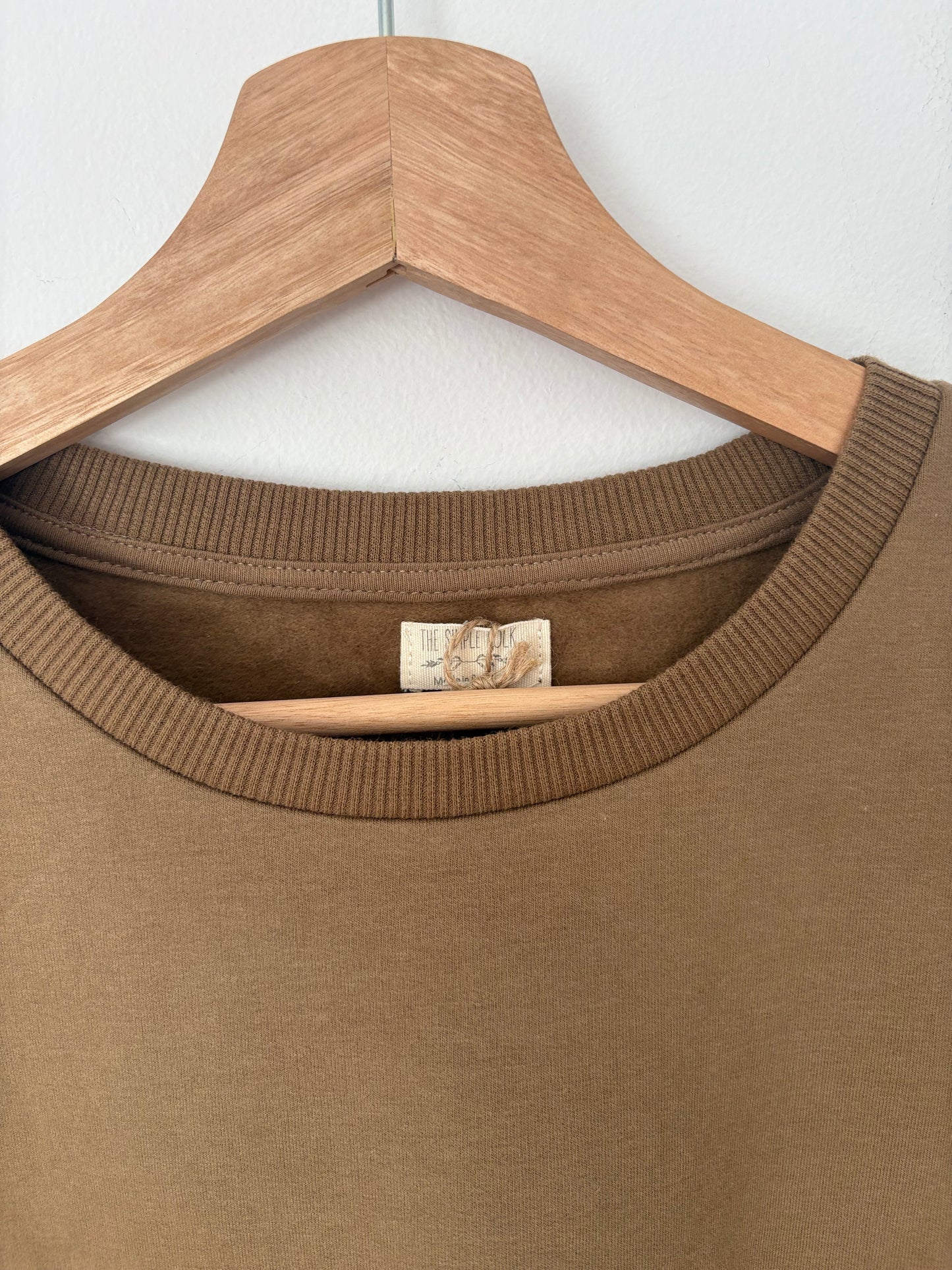 La robe pull oversize The simple folk en noyer Medium