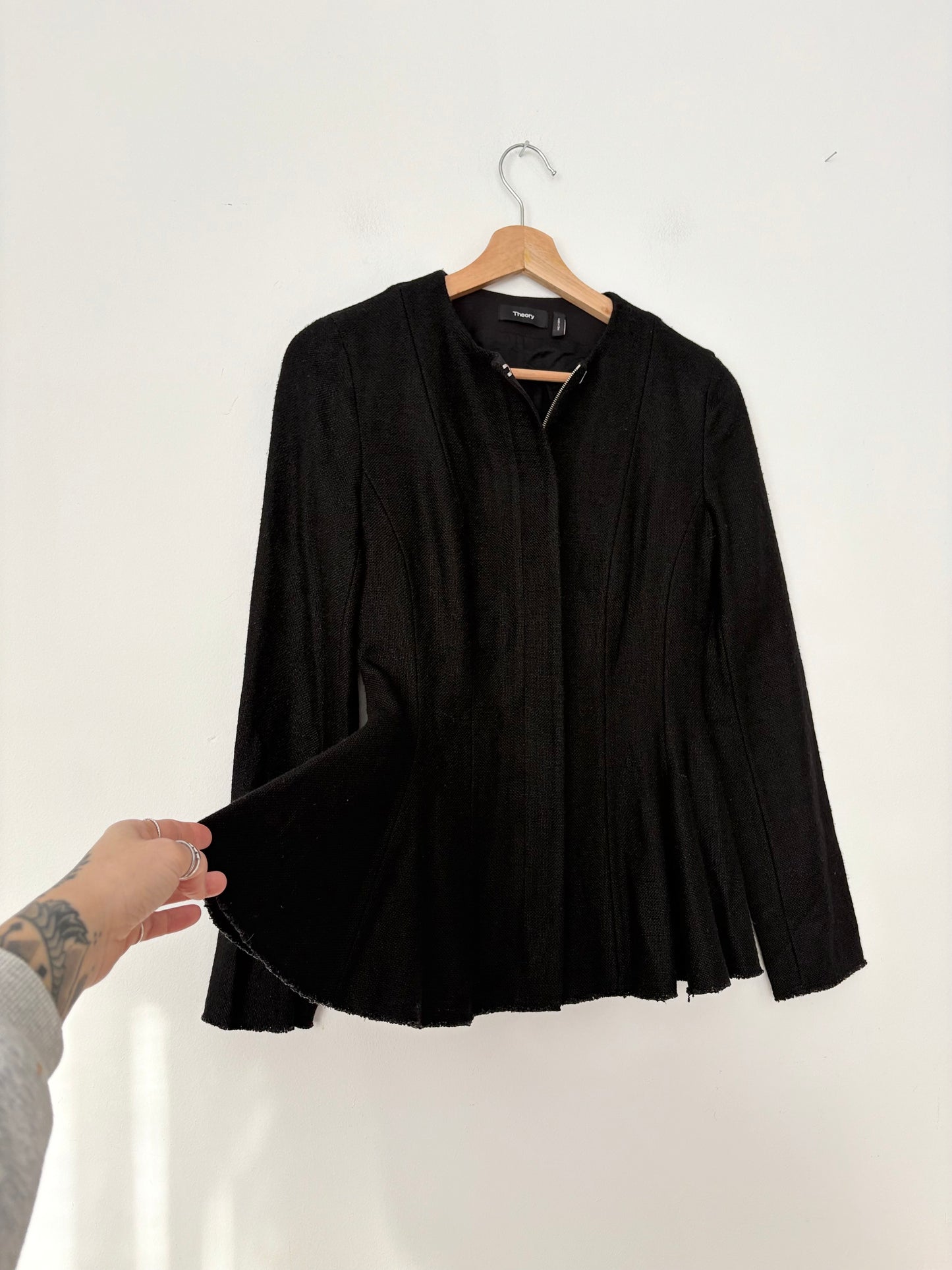 Veste Theory Movement en tweed de toile XS