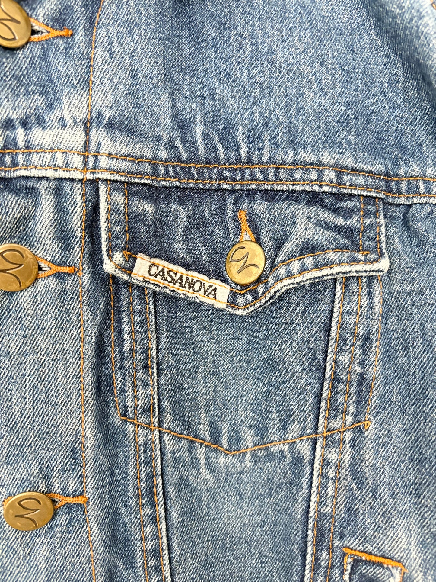 Vintage Casanova denim jacket 5Y