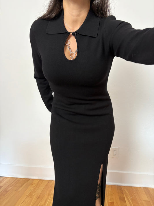 The kooples knitted midi dress Medium