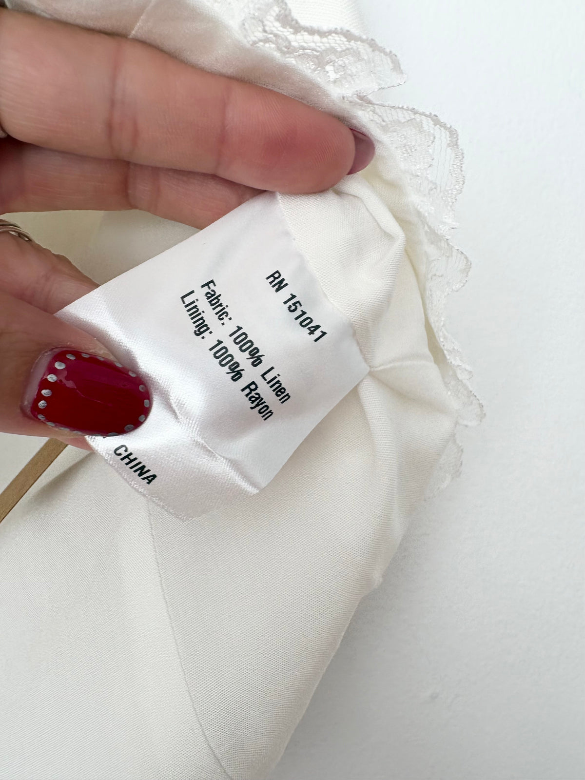 Haut en lin Giogia Kourt, taille Small
