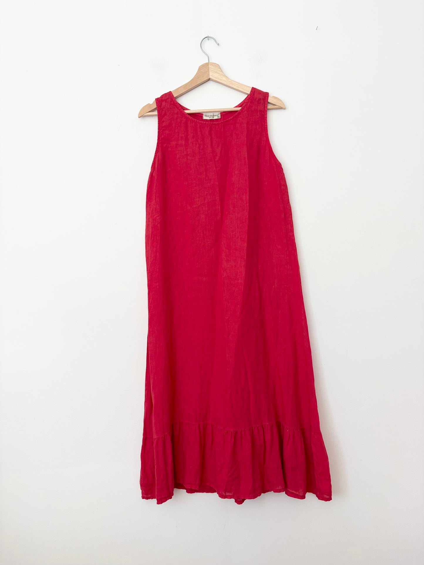 Terzo Millenio Linen midi dress S/M