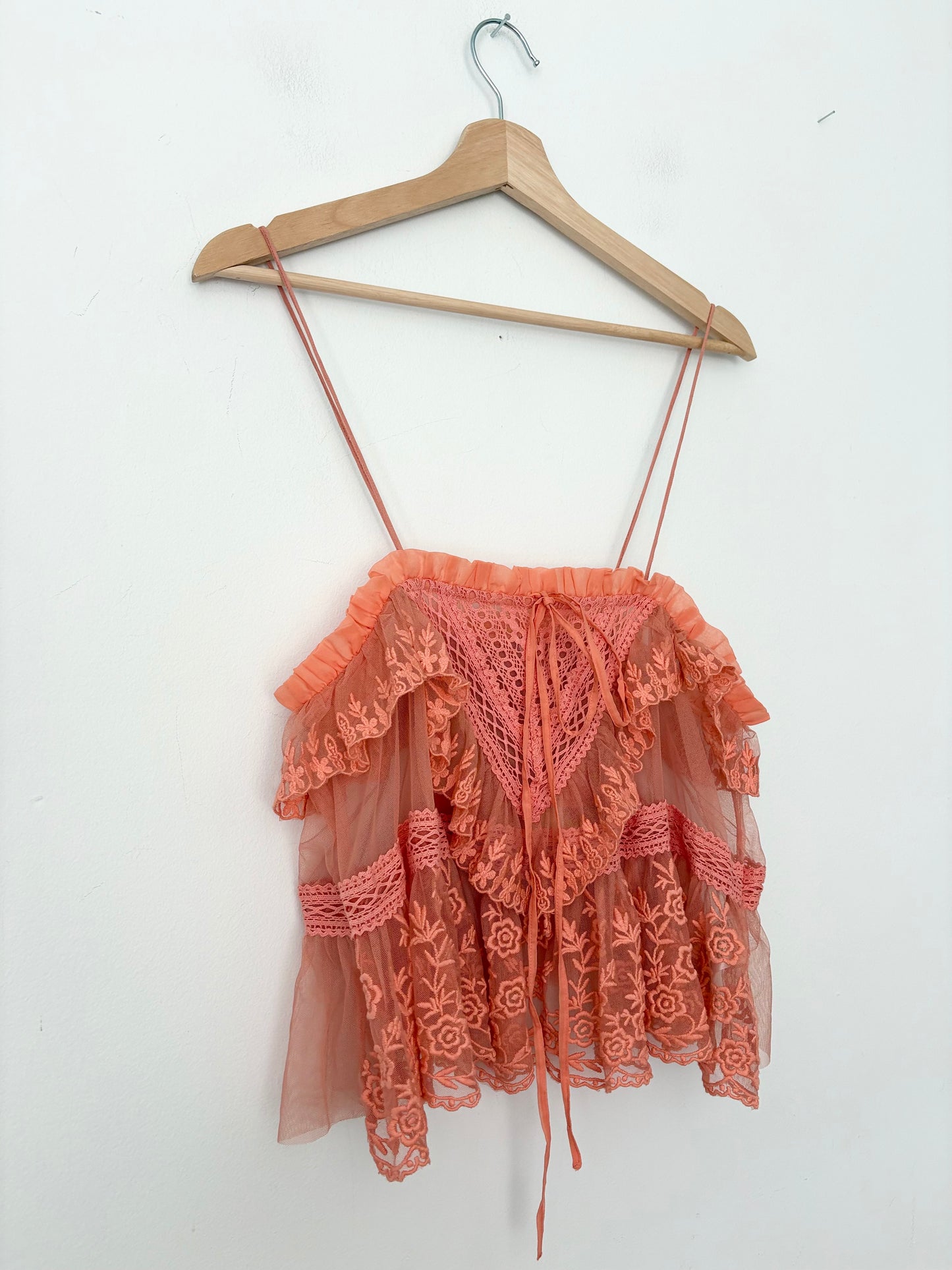 Débardeur brodé Free People Sofia taille S