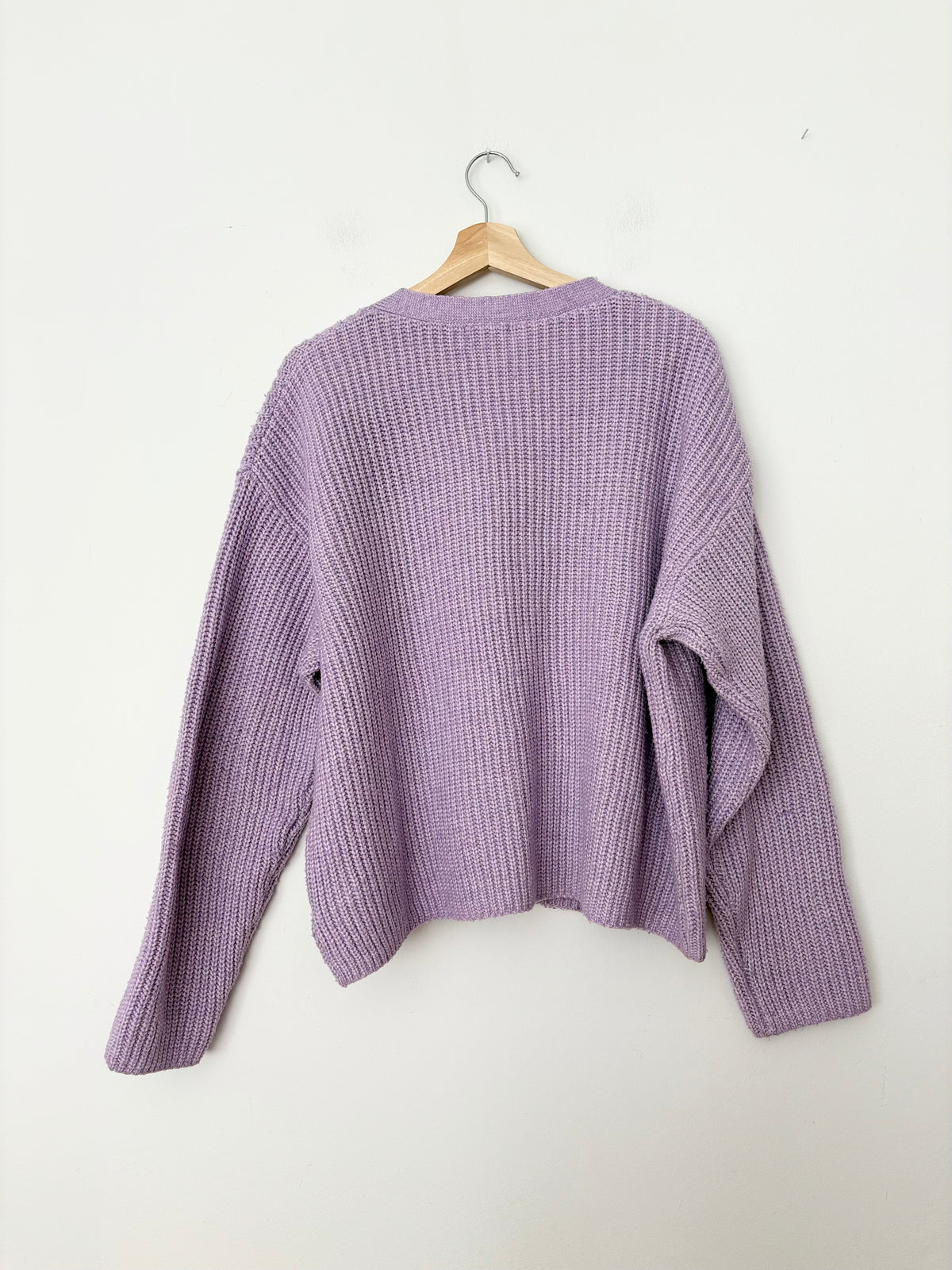 Hudson North boxy knit cardigan Large