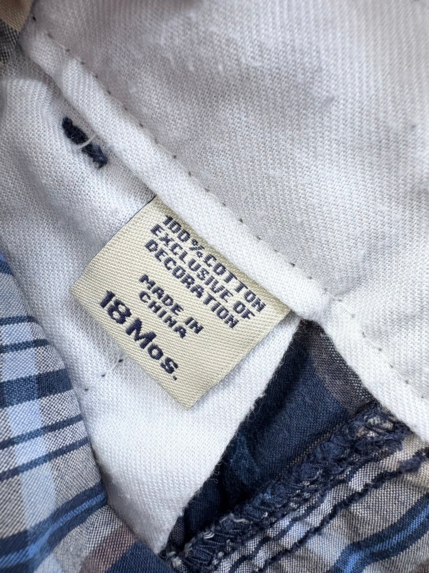 Y2K oshkosh shortalls 18months