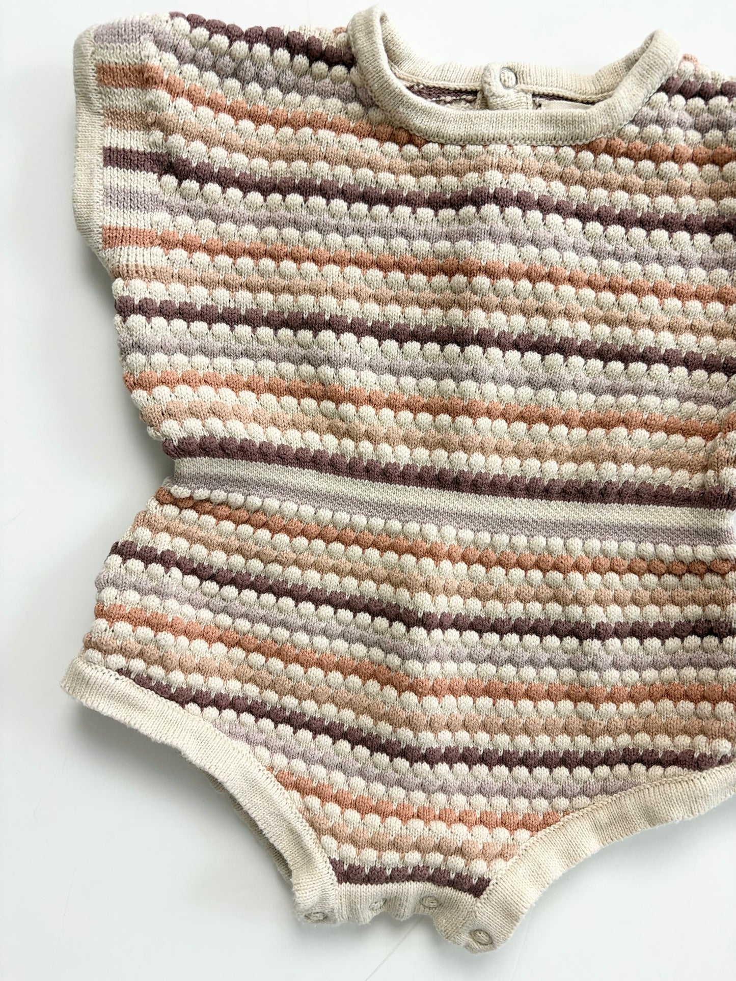 Rylee + Cru knit romper 0-3months