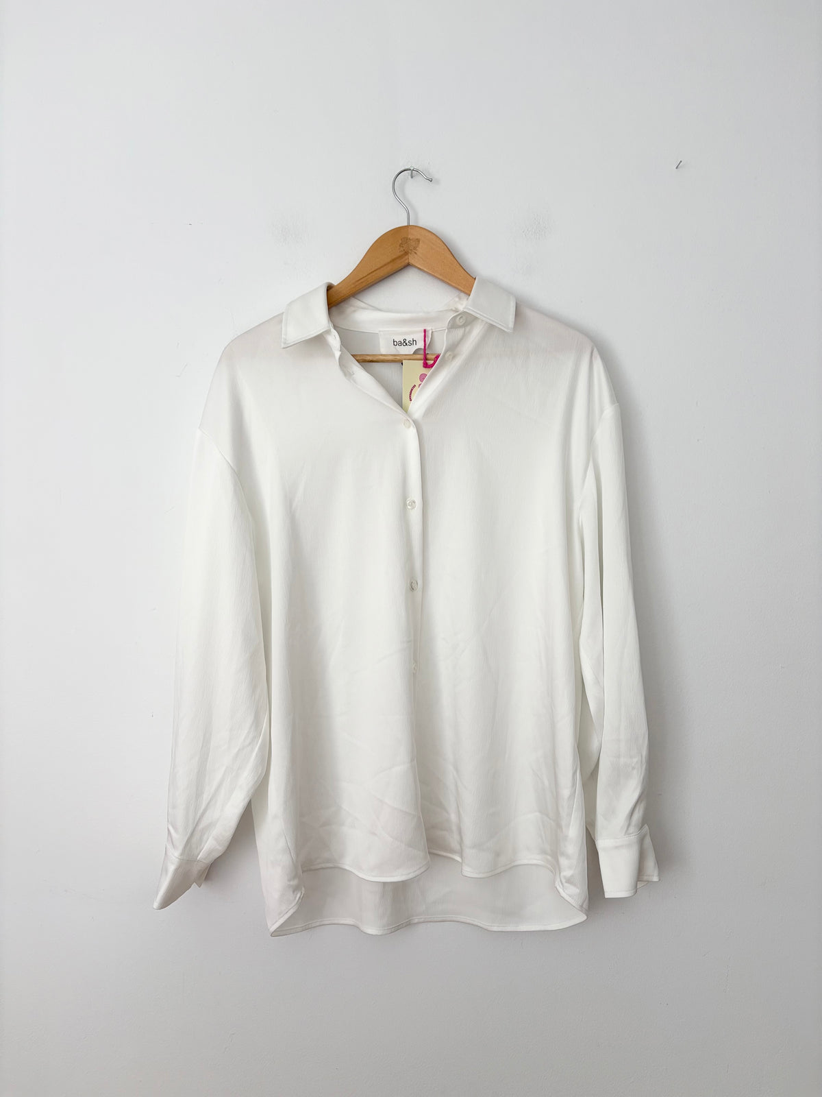 Ba&Sh silver shirt in ecru Medium