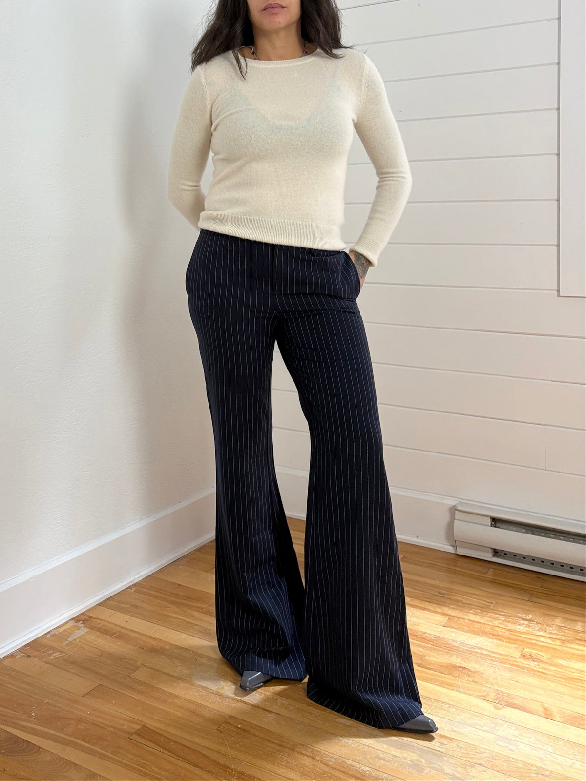 Pantalon rayé Jenny Few Moda X Greta Louise Tomé S/M