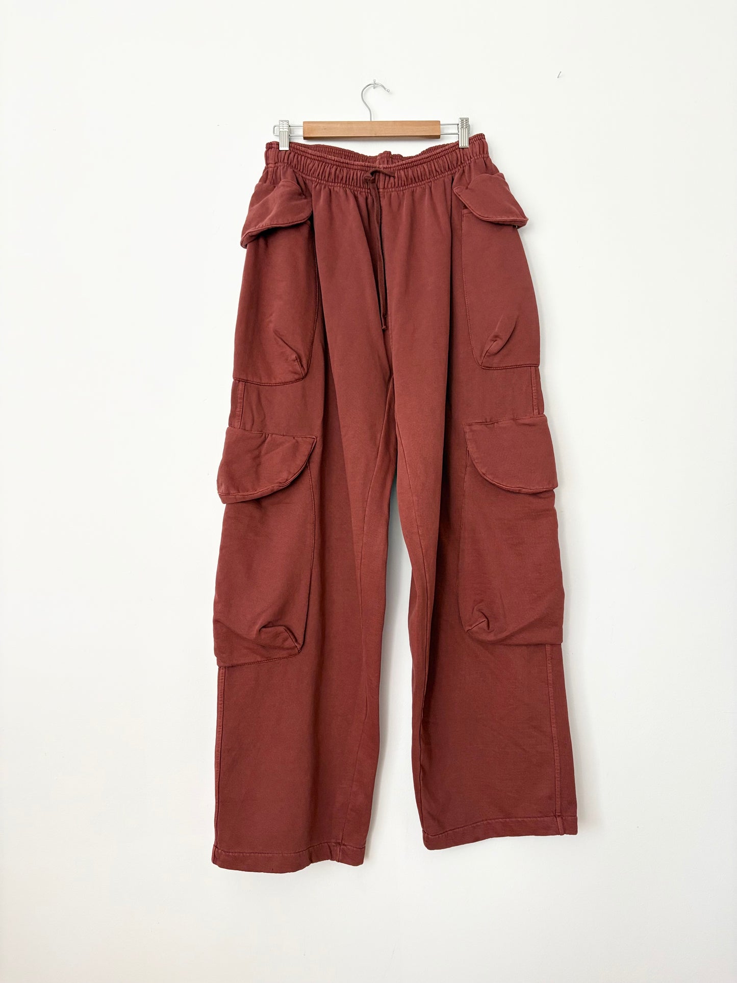 MNML side cargo pocket sweatpants M/L
