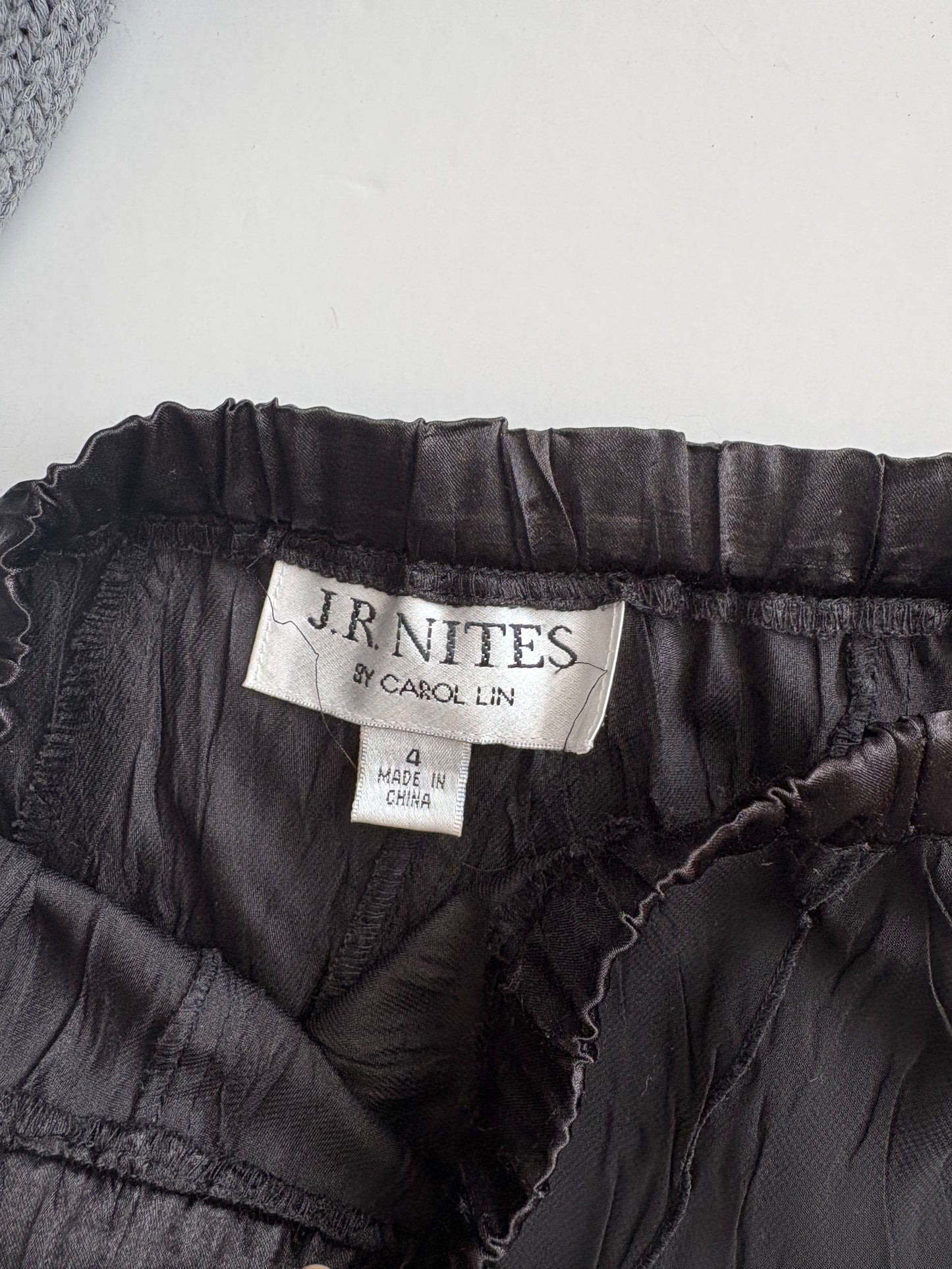 Jupe longue vintage froissée, taille S/M