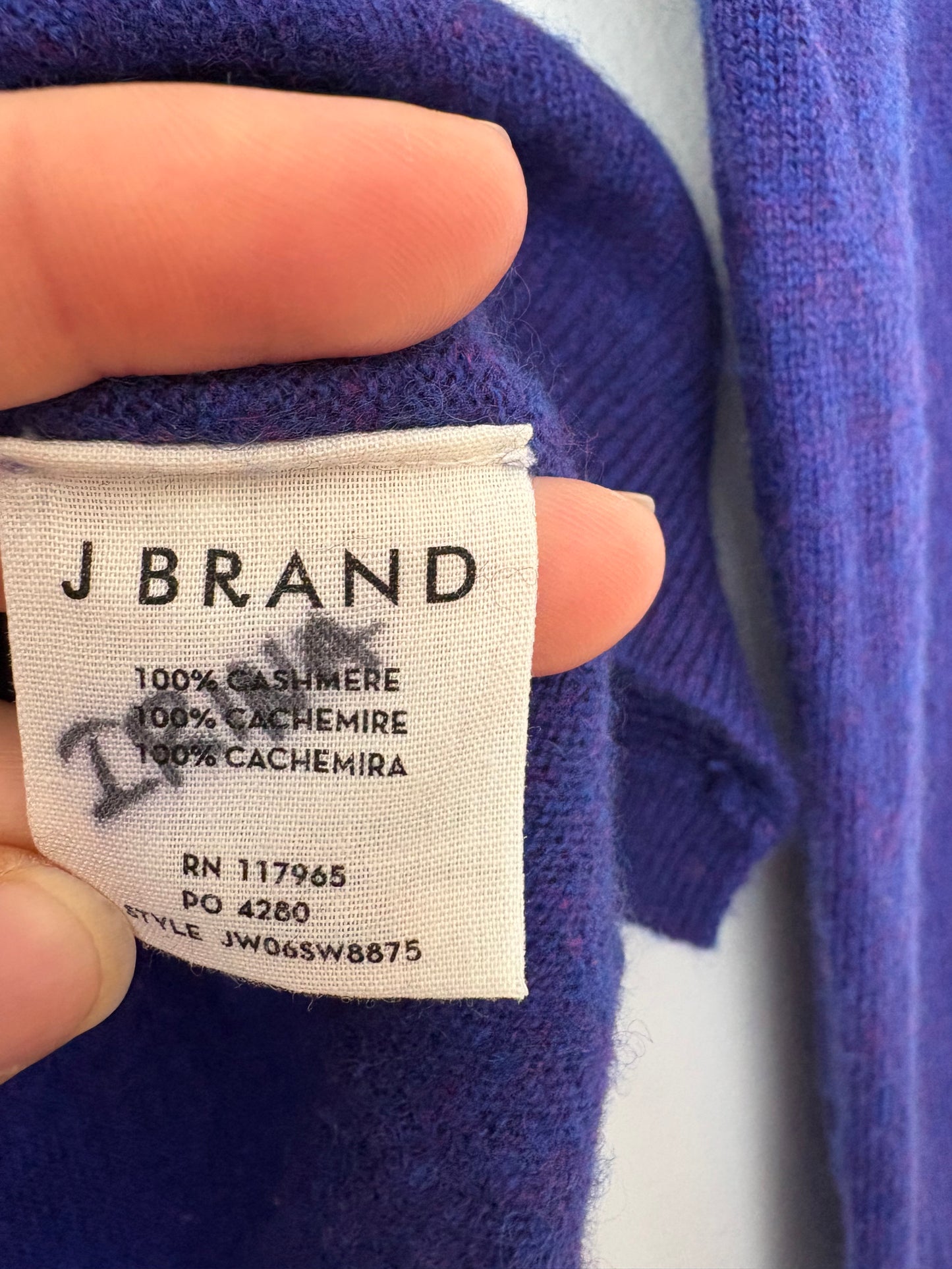 J Brand speckled cashmere sweater Medium