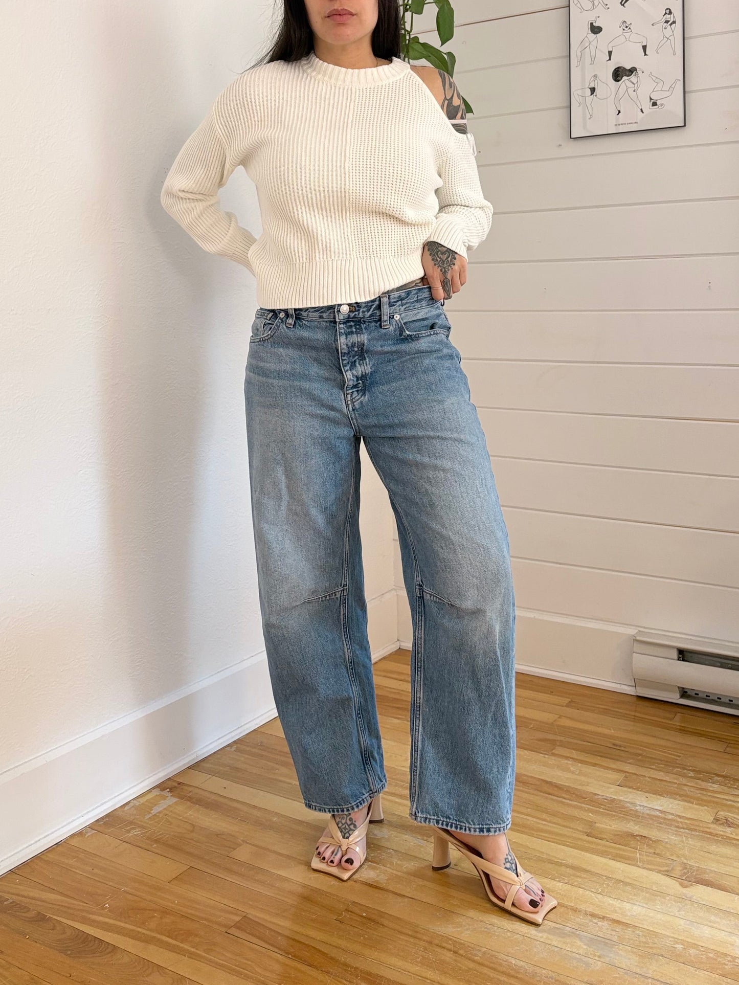 Pistola Eva cold shoulder sweater Small