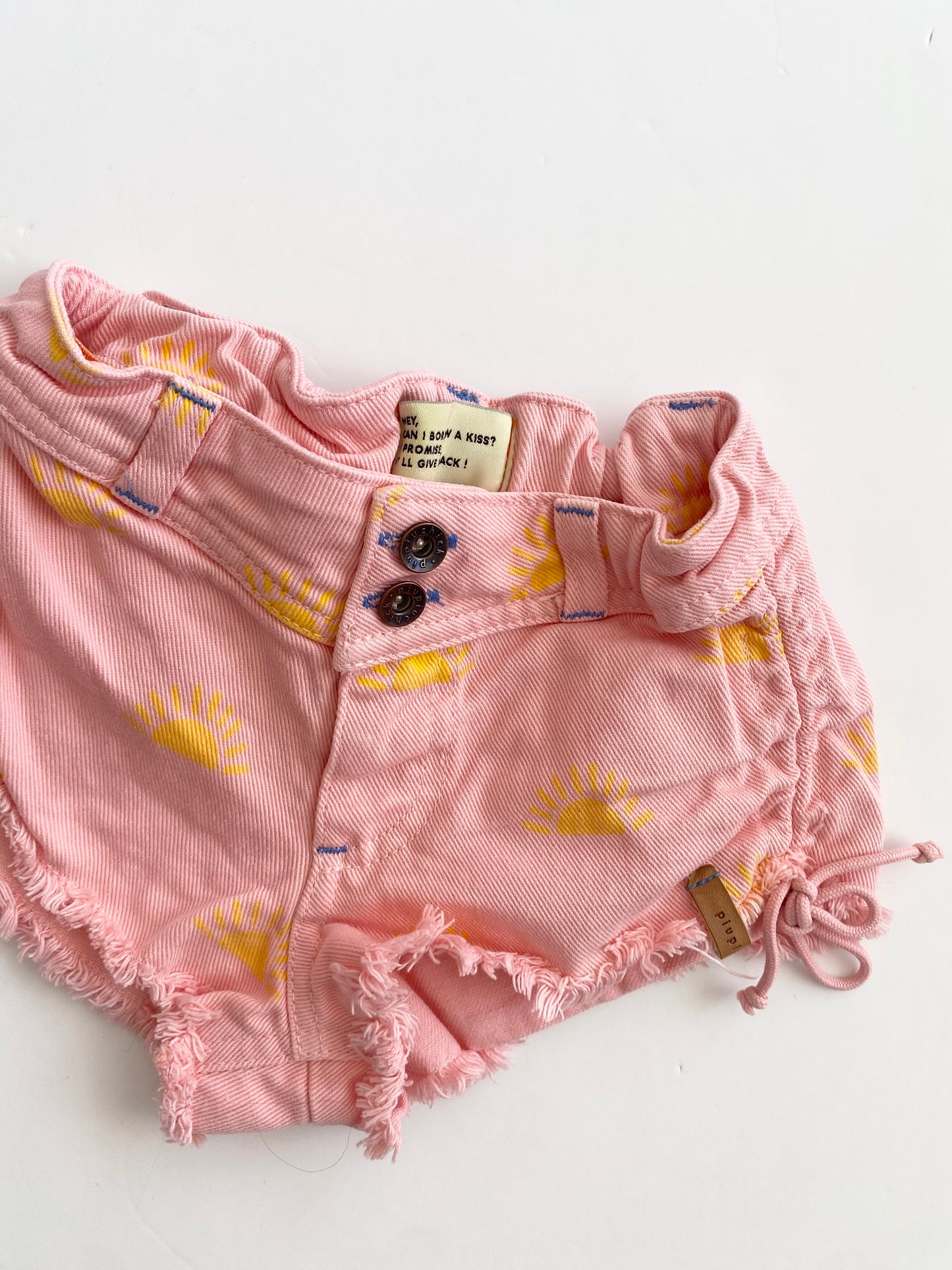 Short Piupiuchick à fronces latérales 3T