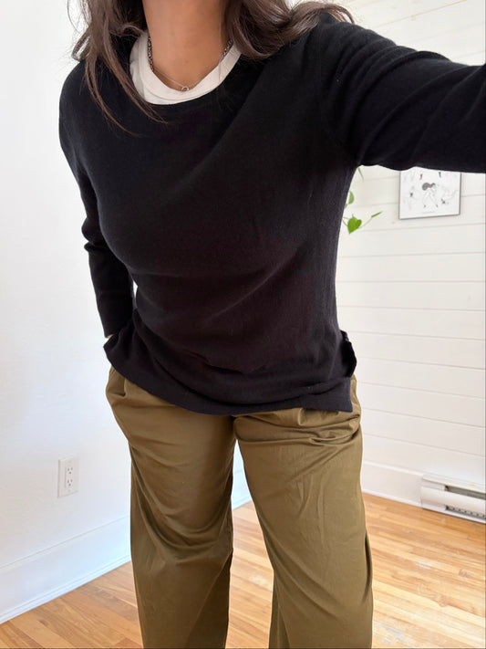 Kinross Cashmere sweater Large