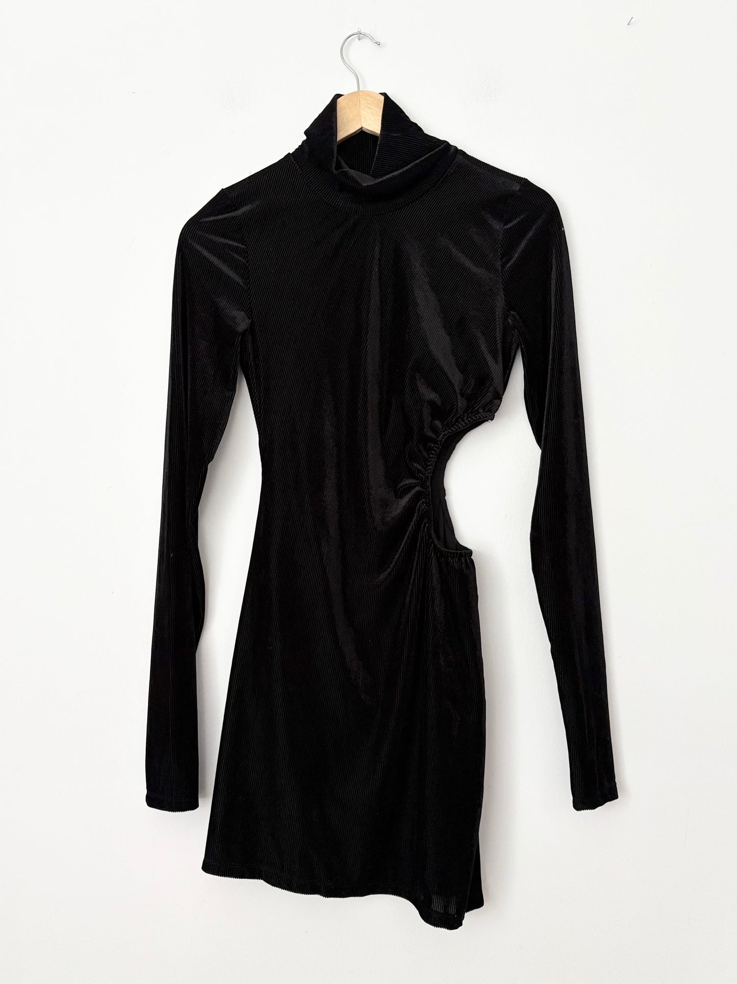 Robe en velours lorin découpée AFRM XS