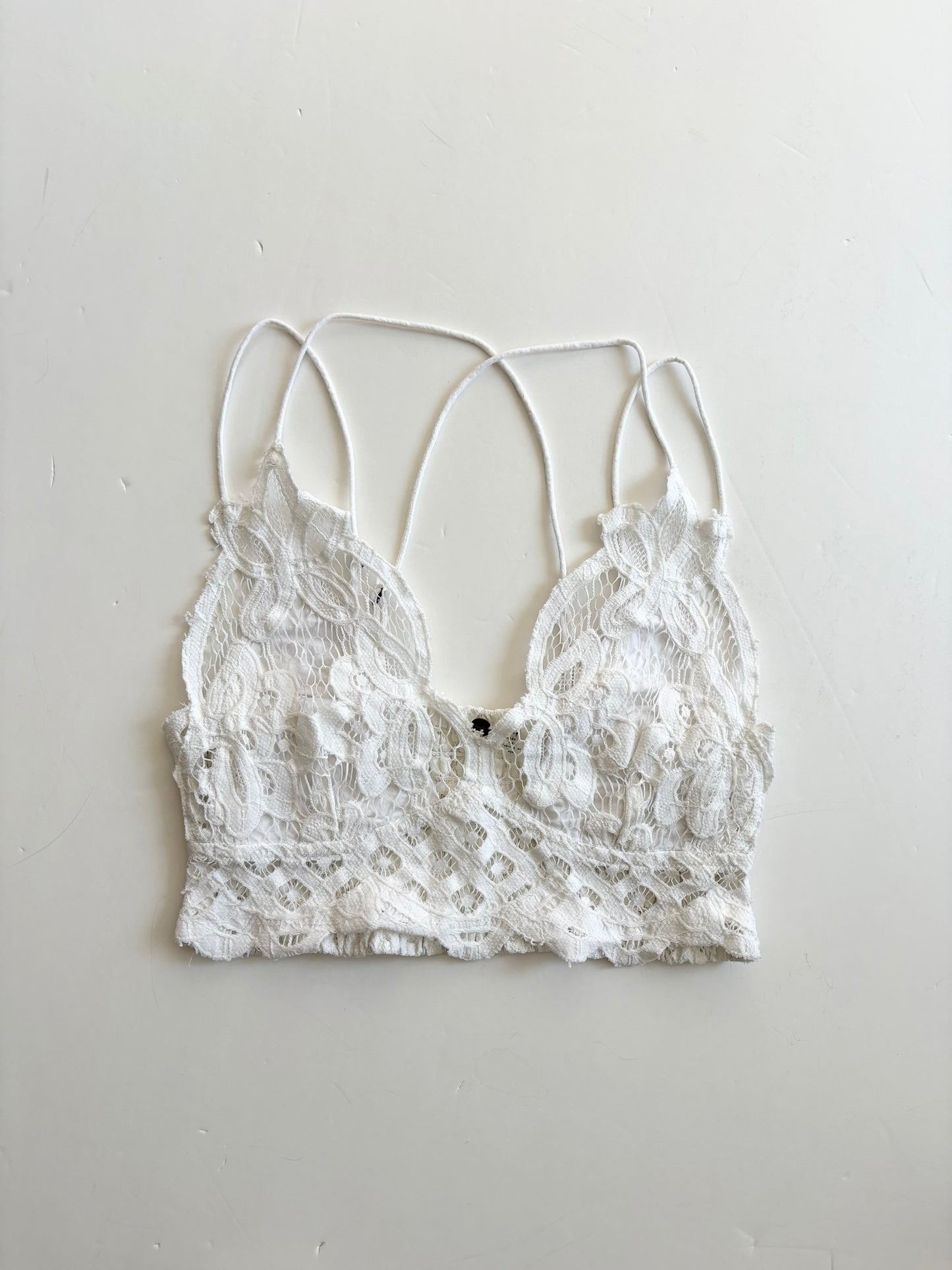 Soutien-gorge bralette Adella Free People blanc Petite taille