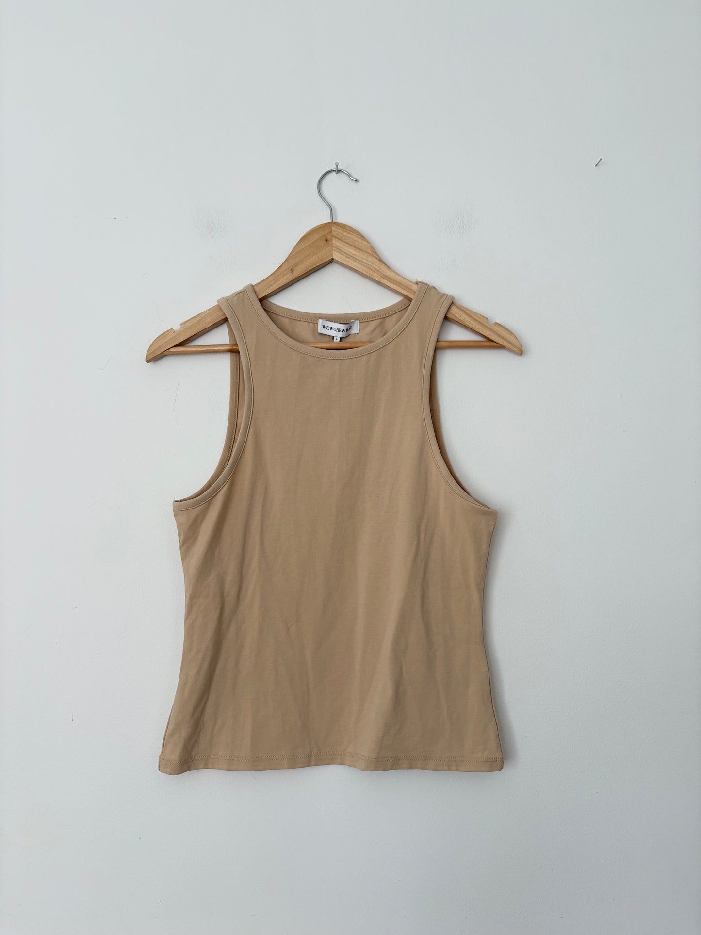 Weworewhat cotton jersey tank Large