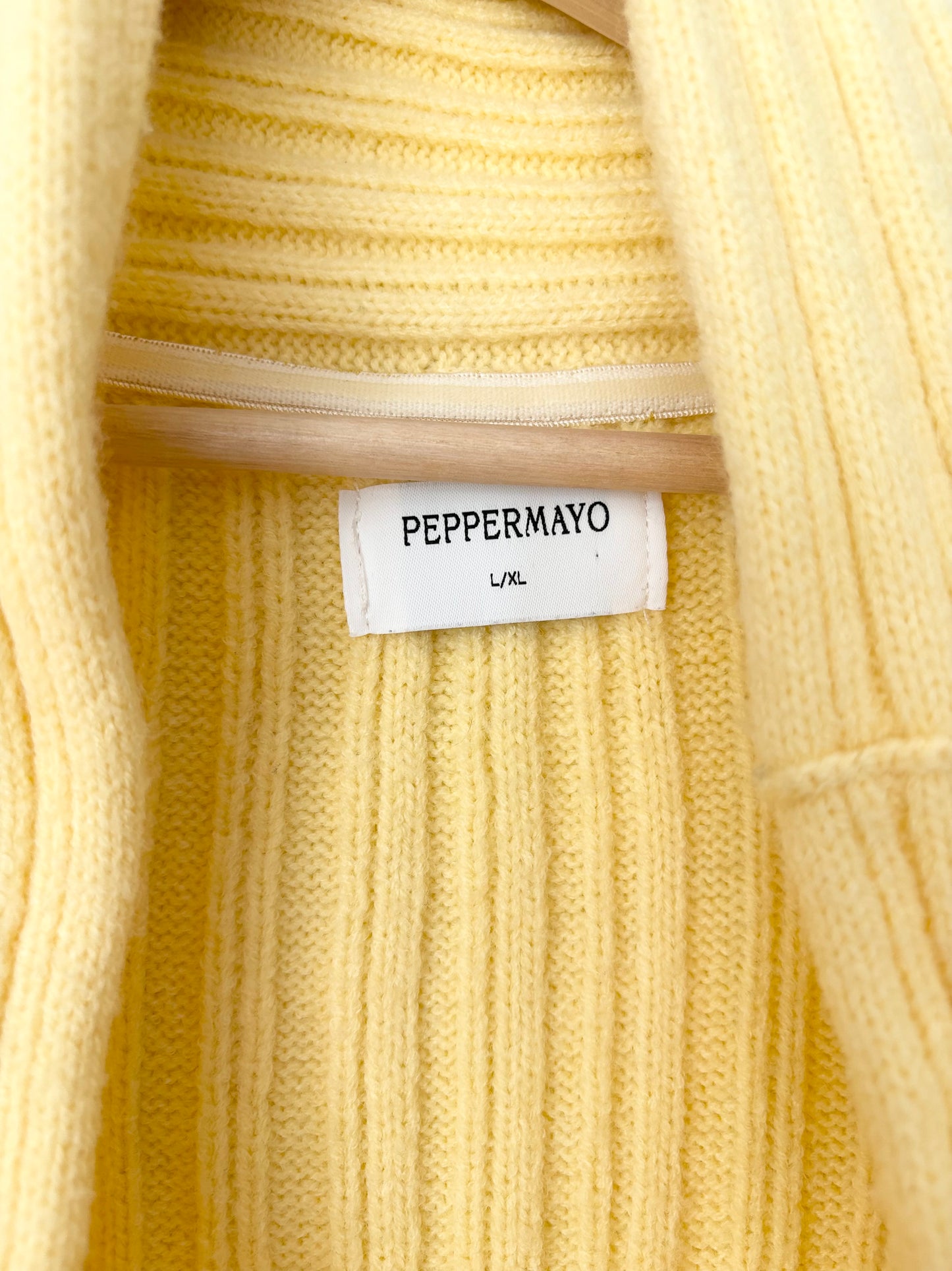 Peppermayo Frederica off shoulder knit L/XL