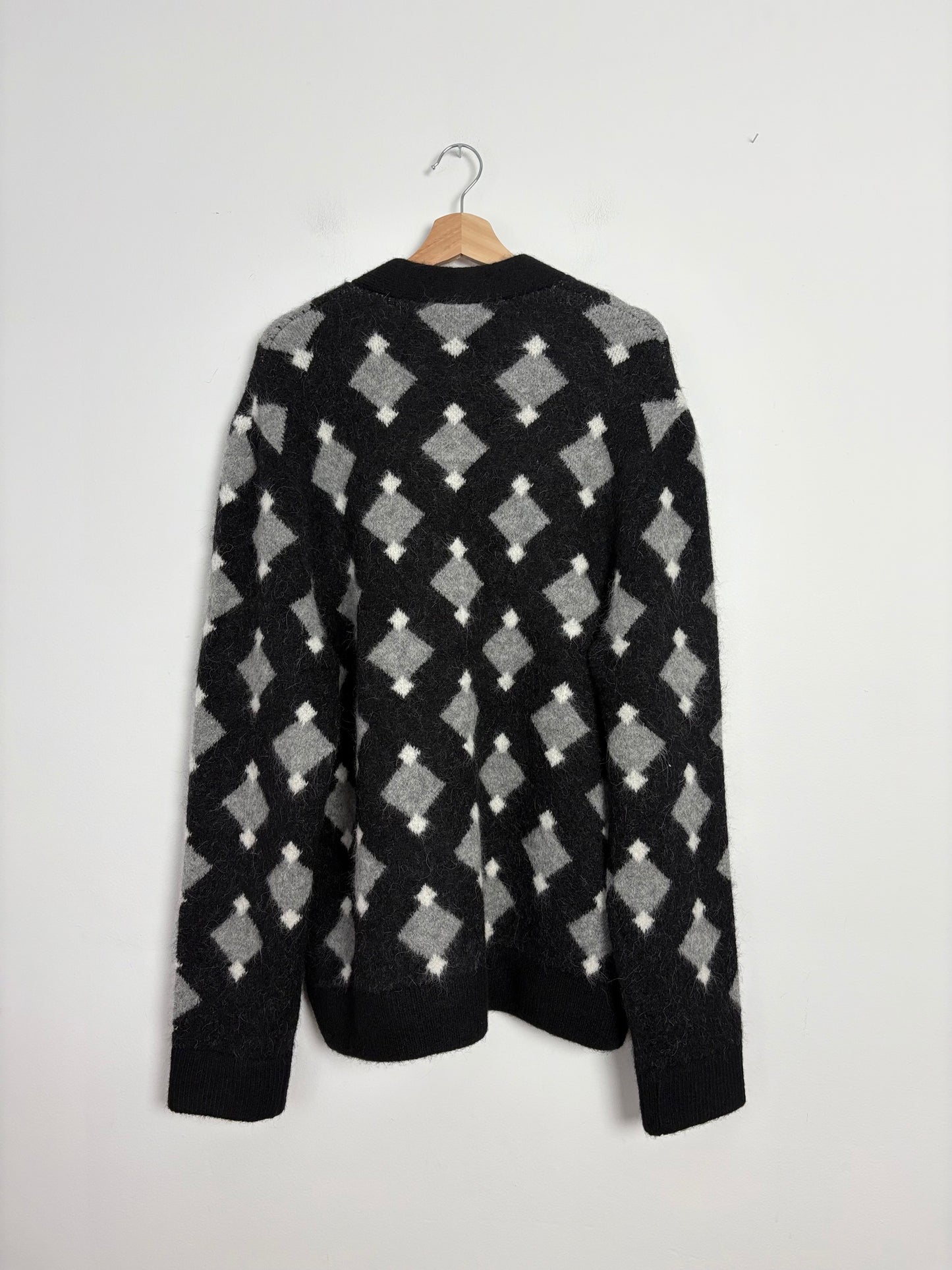 The kooples alpaca oversized knitted cardigan M-XL