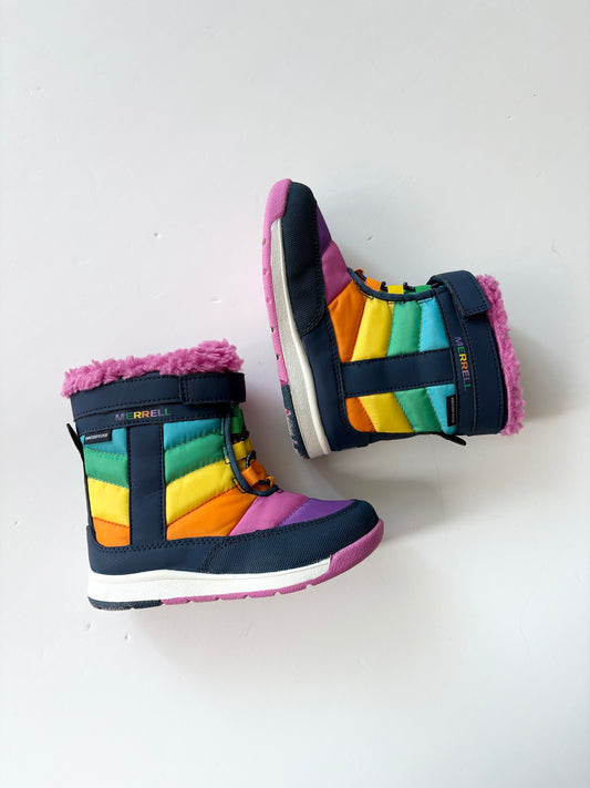 Merrell rainbow winter boots US10
