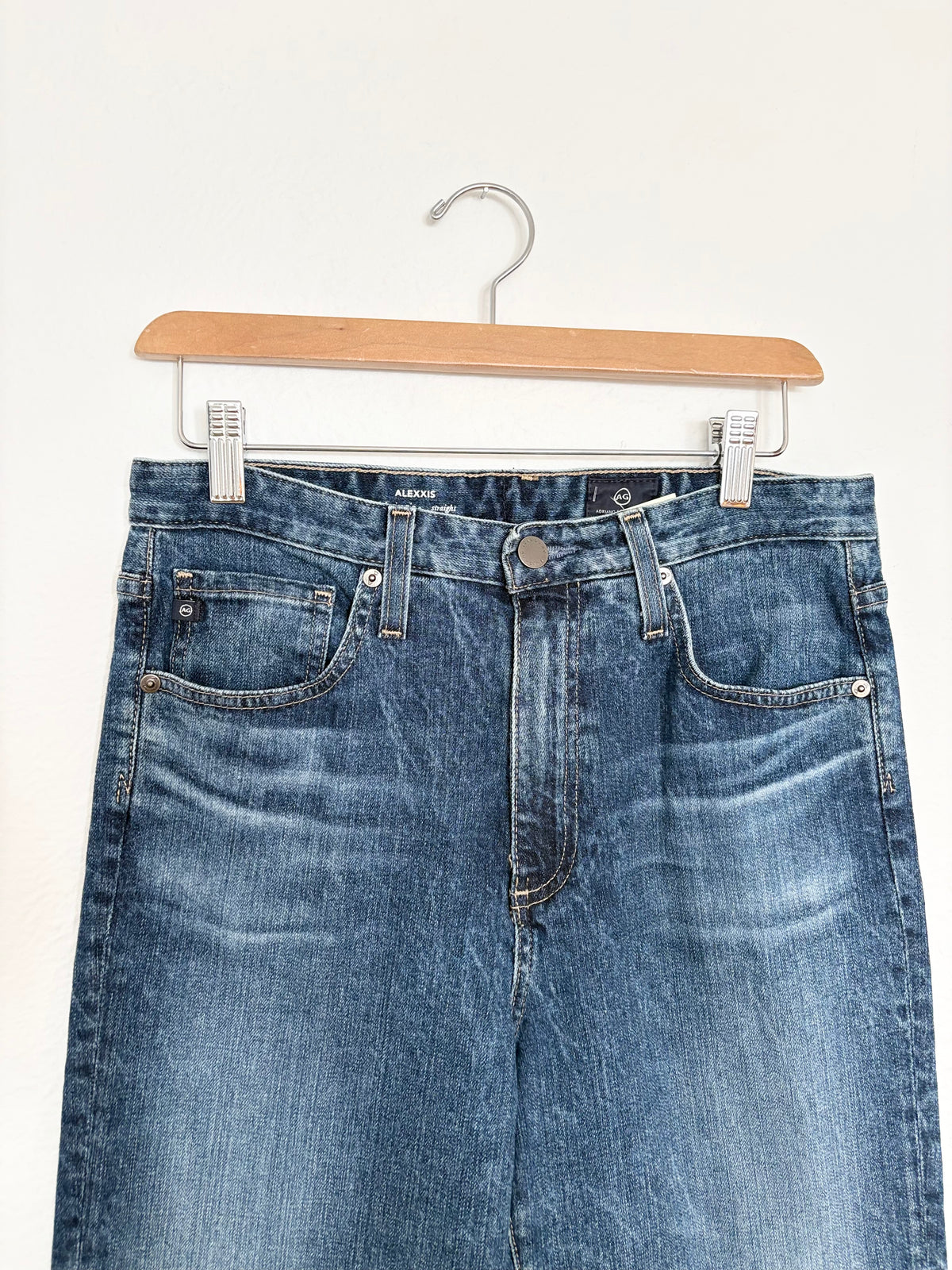 AG Jeans Alexxis high rise vintage straight W29