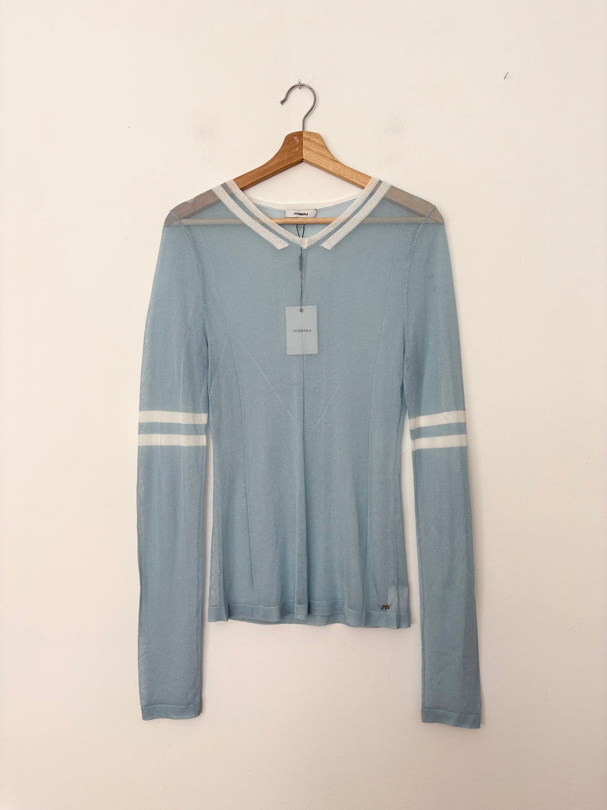 Haut Miaou Monica bleu pervenche taille L
