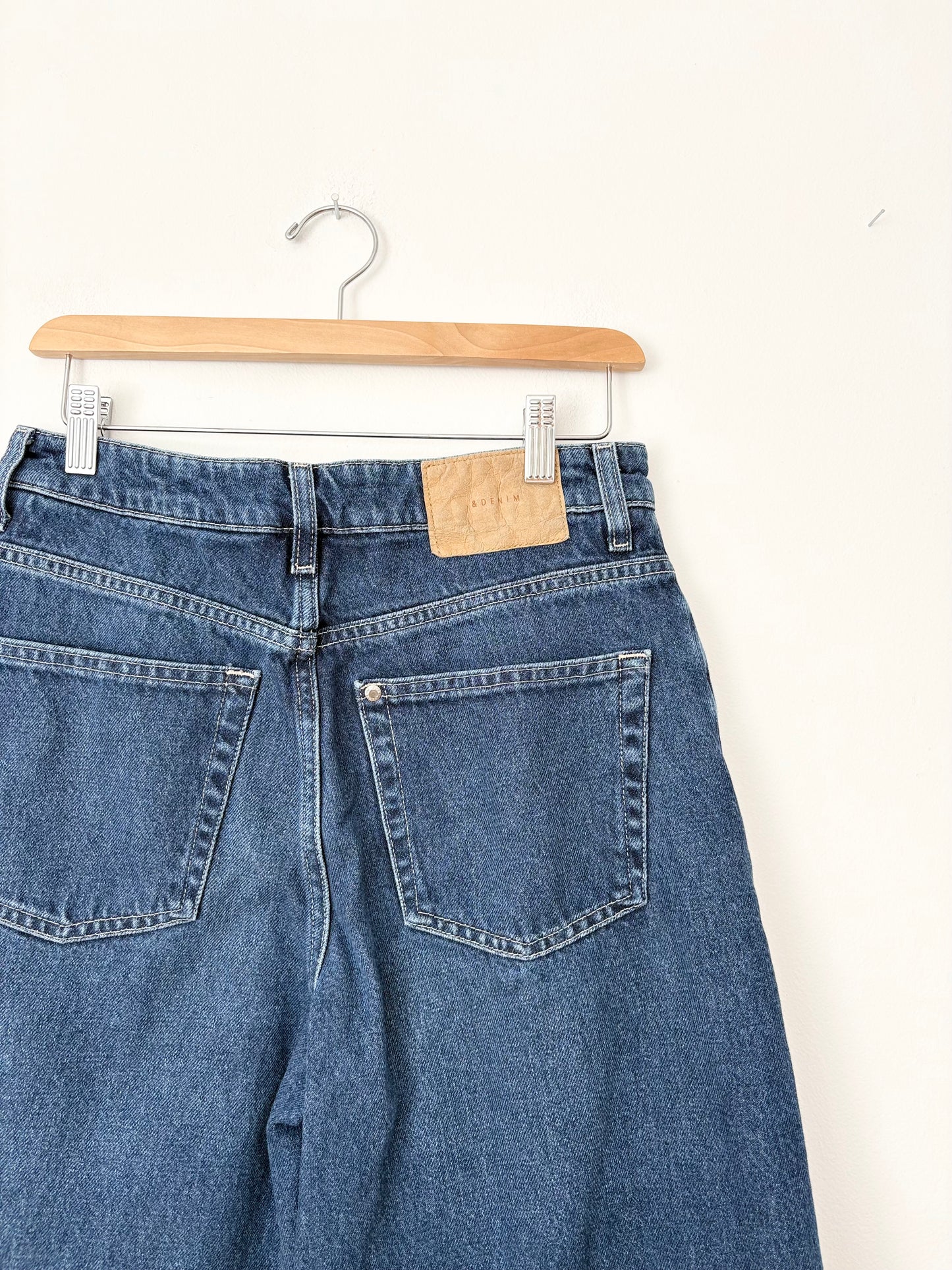 H&M baggy wide leg jeans W27/28