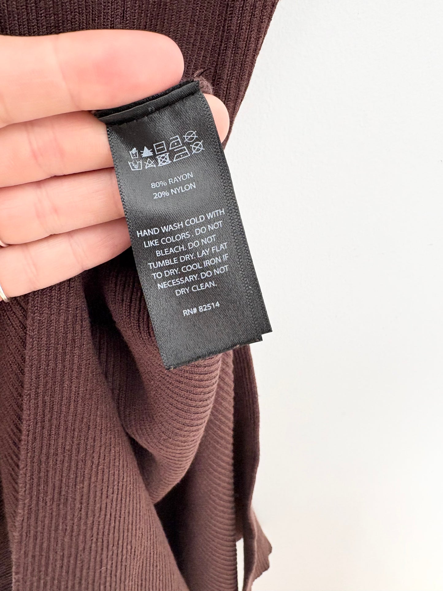 House of Harlow 1960 ribbed knit polo dress Medium