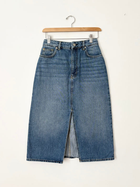 Ba&sh Denim lady skirt W24