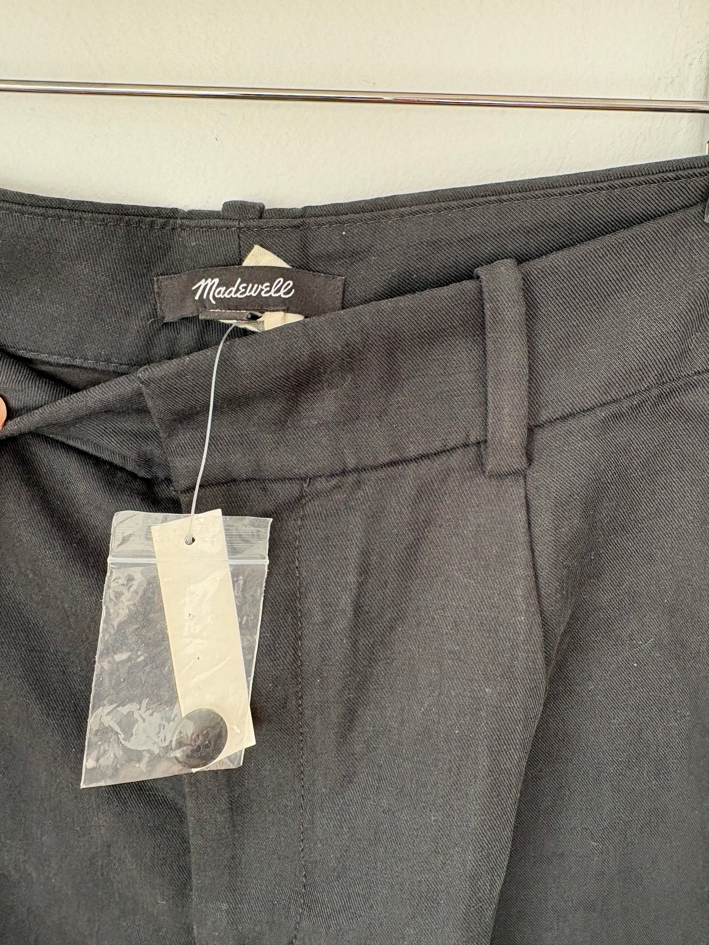 Pantalon droit ample Madewell, taille moyenne