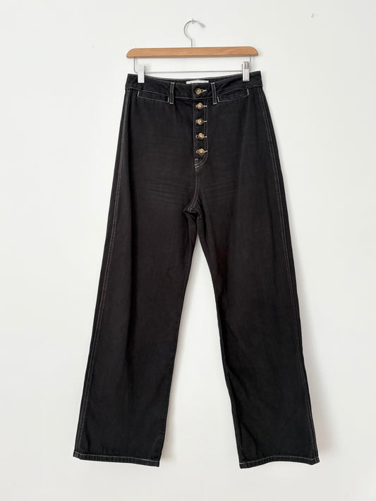 Reformation Lexi high rise wide leg jeans W27/28