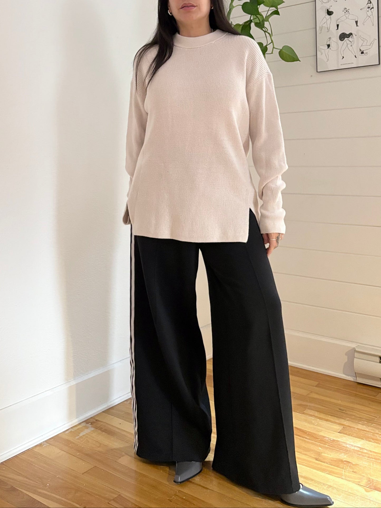 Lululemon wool blend knit sweater M/L