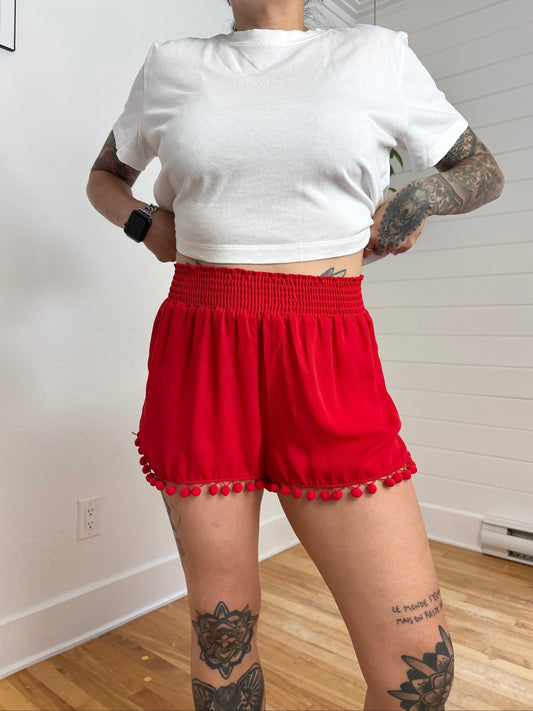 Shorts pompoms show me your mumu Small