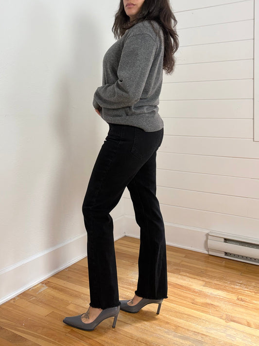 Jean droit taille haute Denim Forum Arlo W28