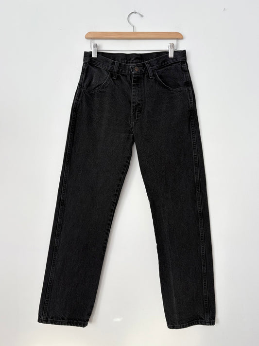 Jean droit noir Vintage Rustler W28