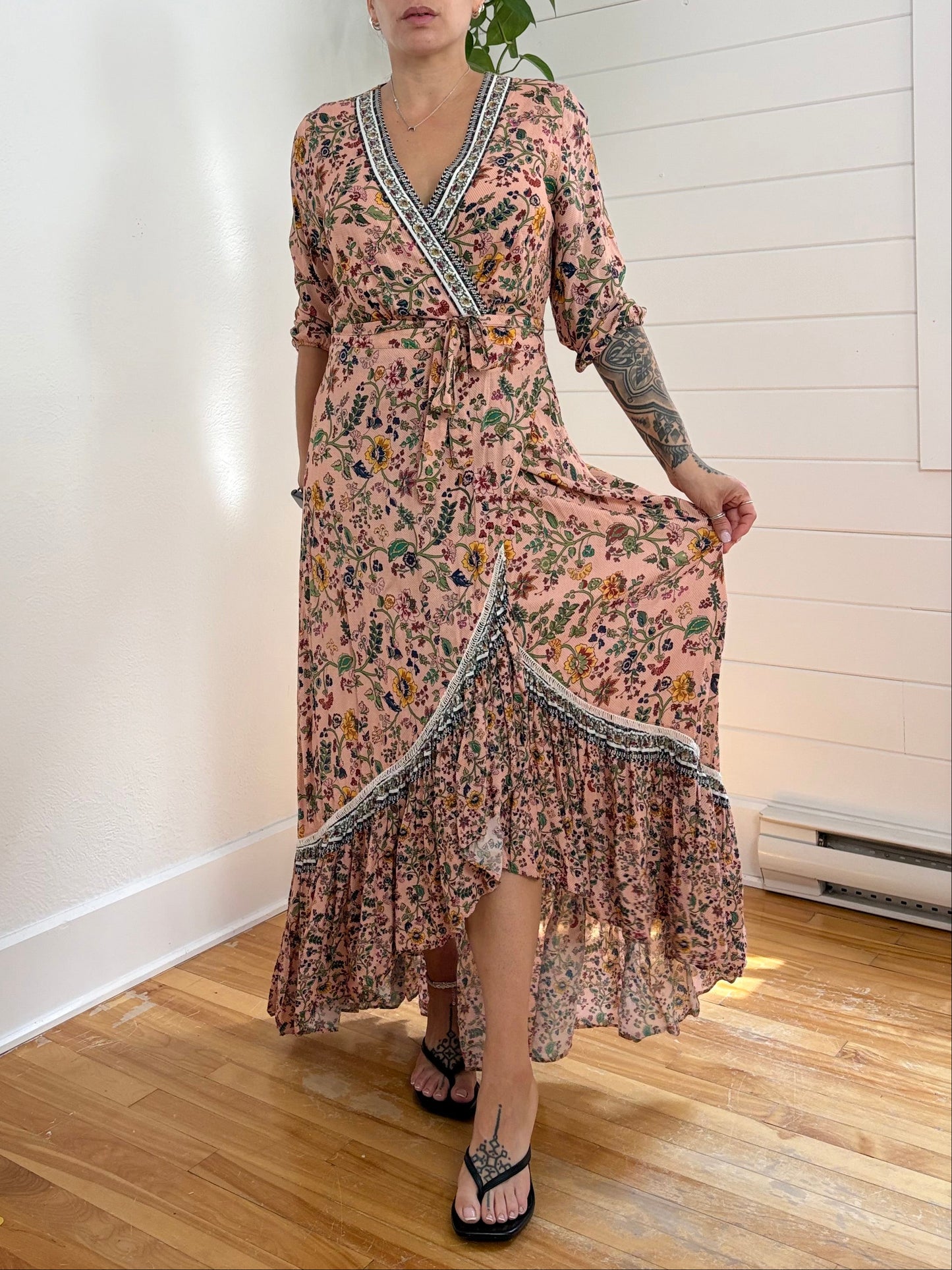 Robe portefeuille Farm Rio Clara M/L