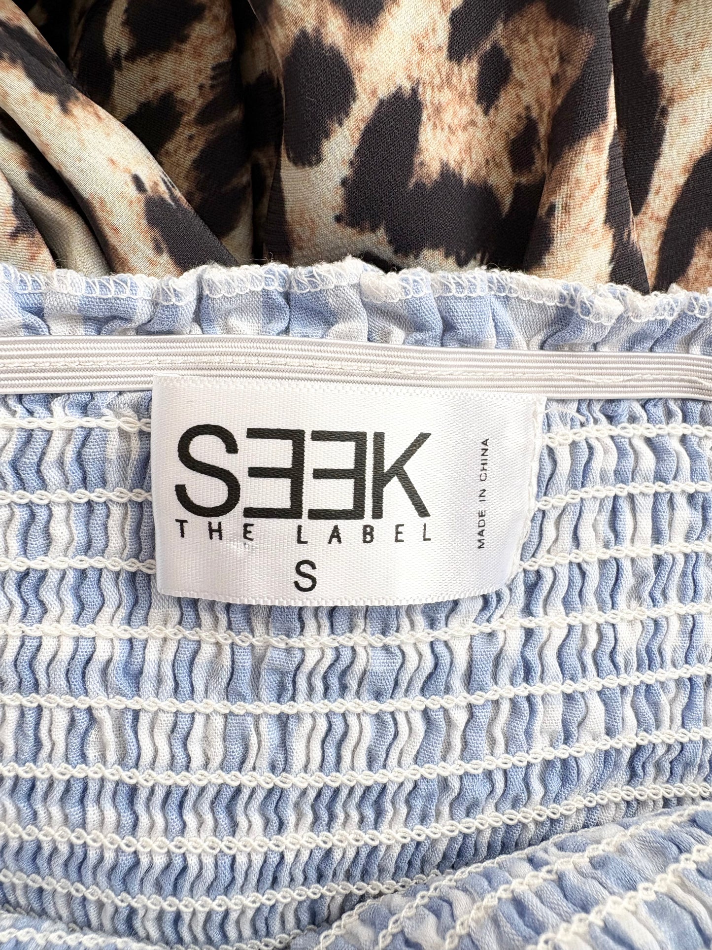 Combinaison bustier à carreaux Seek the Label, taille S