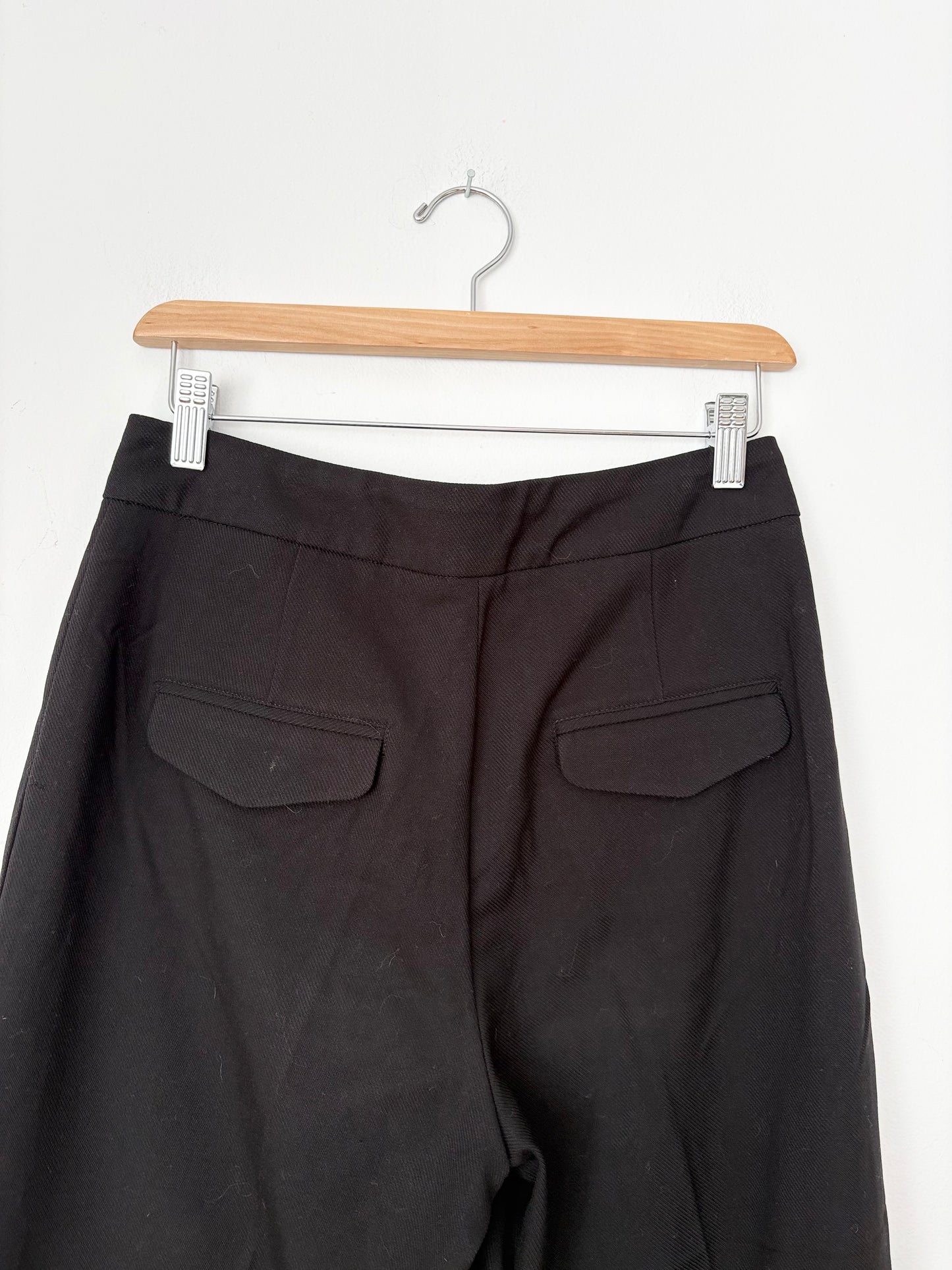 Acne Studios zip chain crop wide leg culottes W27