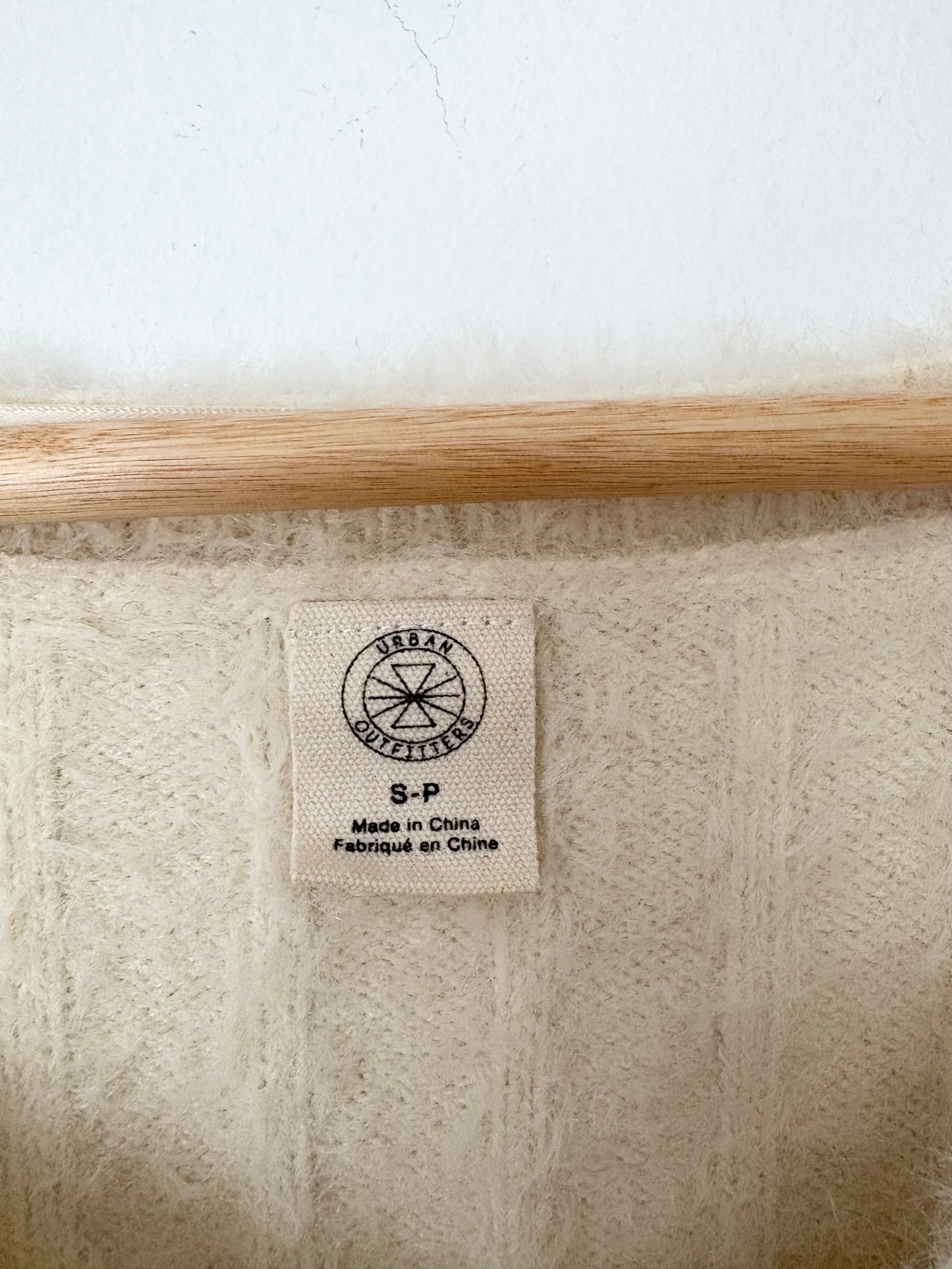 Urban Outfitters fluffy crop sweater Small