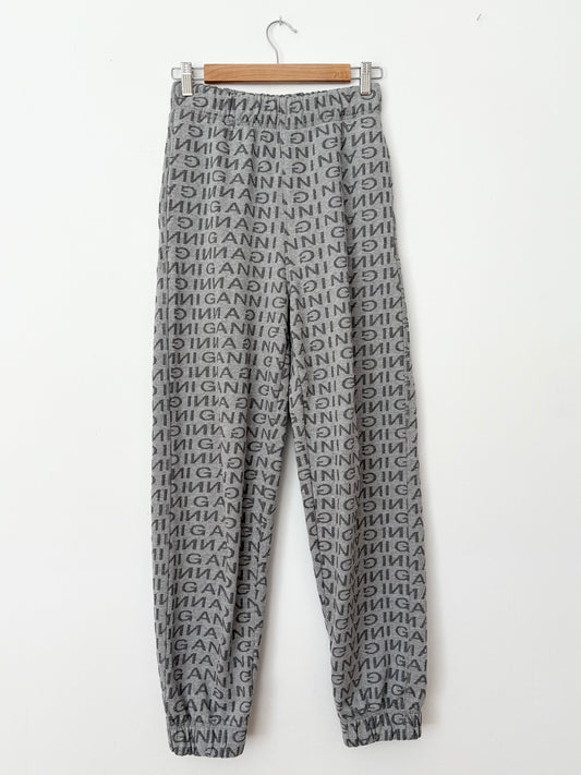 Ganni jacquard isoli sweatpants XS