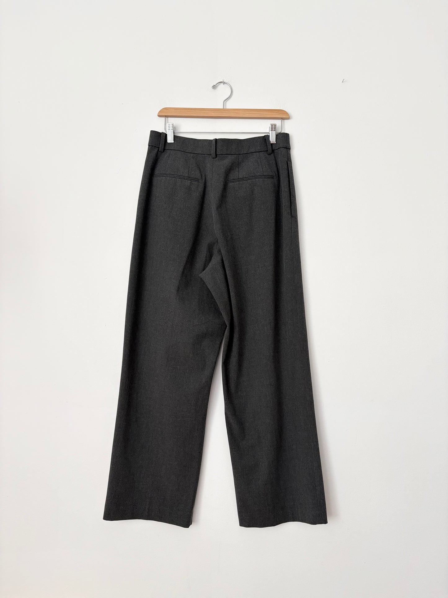 Pantalon classique à jambes larges Uniqlo Taille M