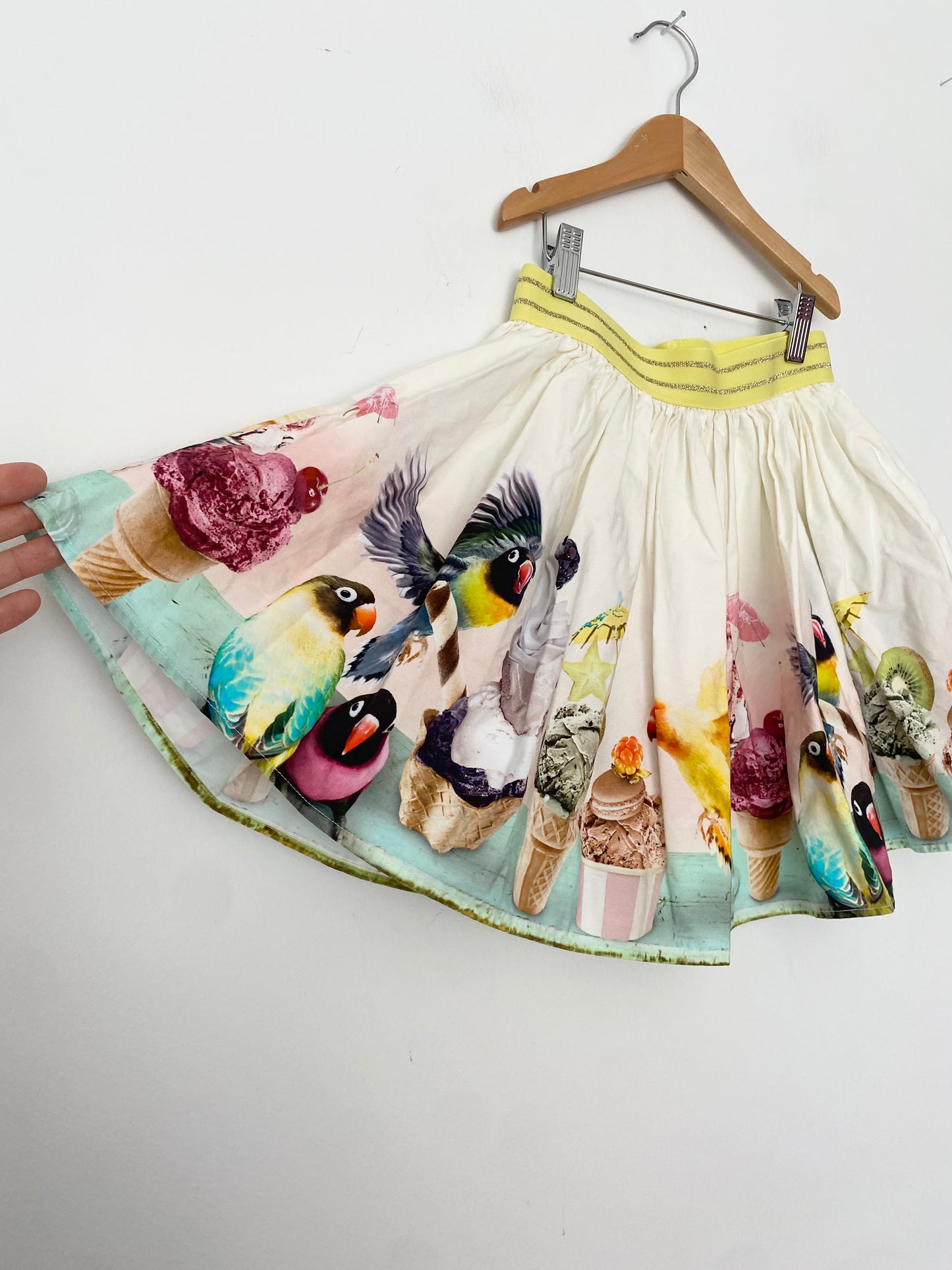 Molo bird skirt 8-10Y
