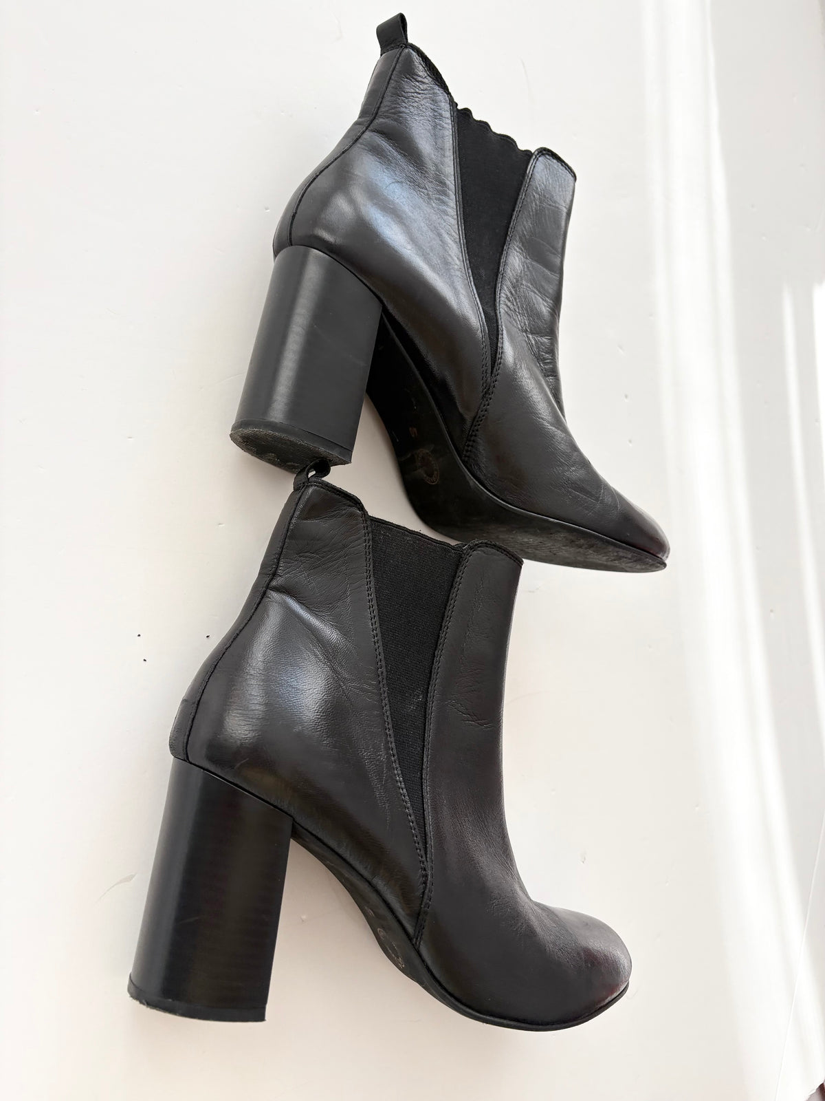 Lavorazione Artigiana leather ankle boots US9