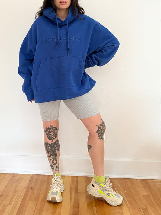 Giorgio Armani Love capsule oversized logo hoodie XL