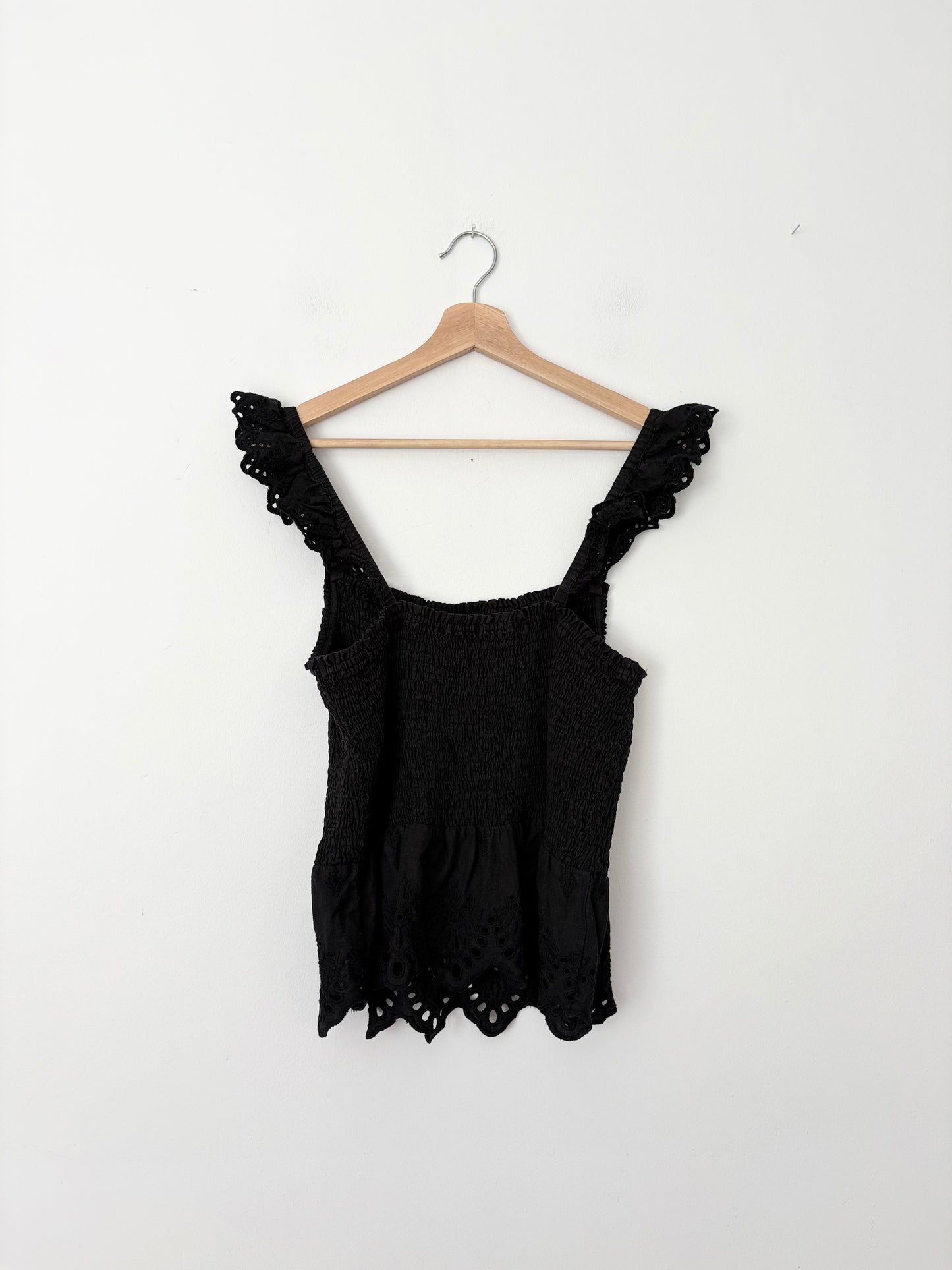 Madewell Linen blend Lucy top Large