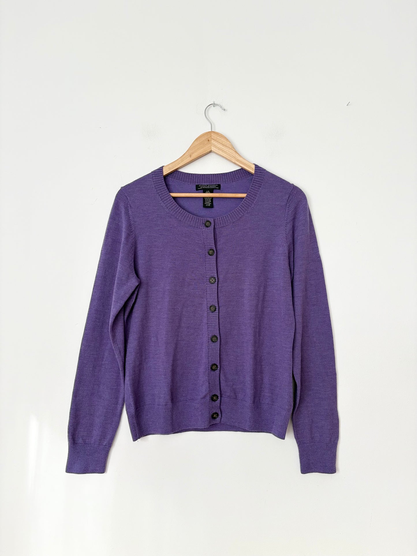 Banana Republic merino wool cardigan Large