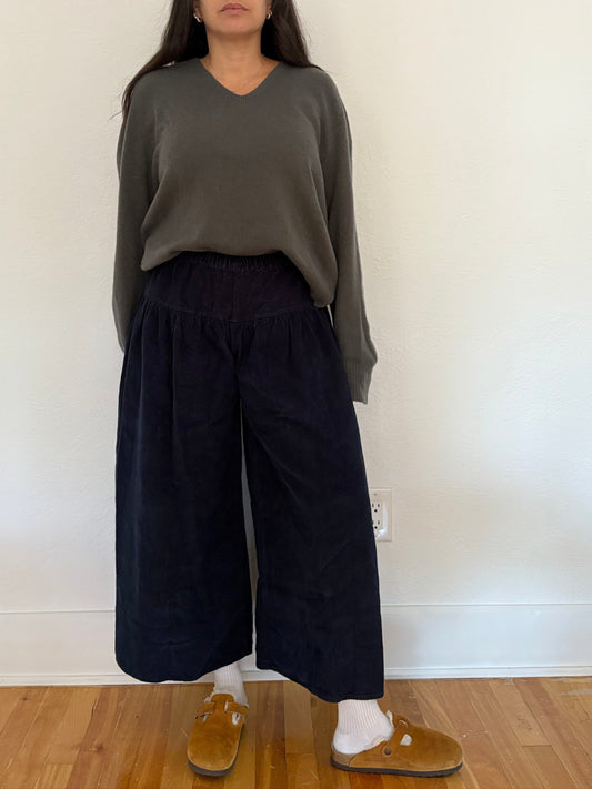 The simple folk corduroy culottes S/M