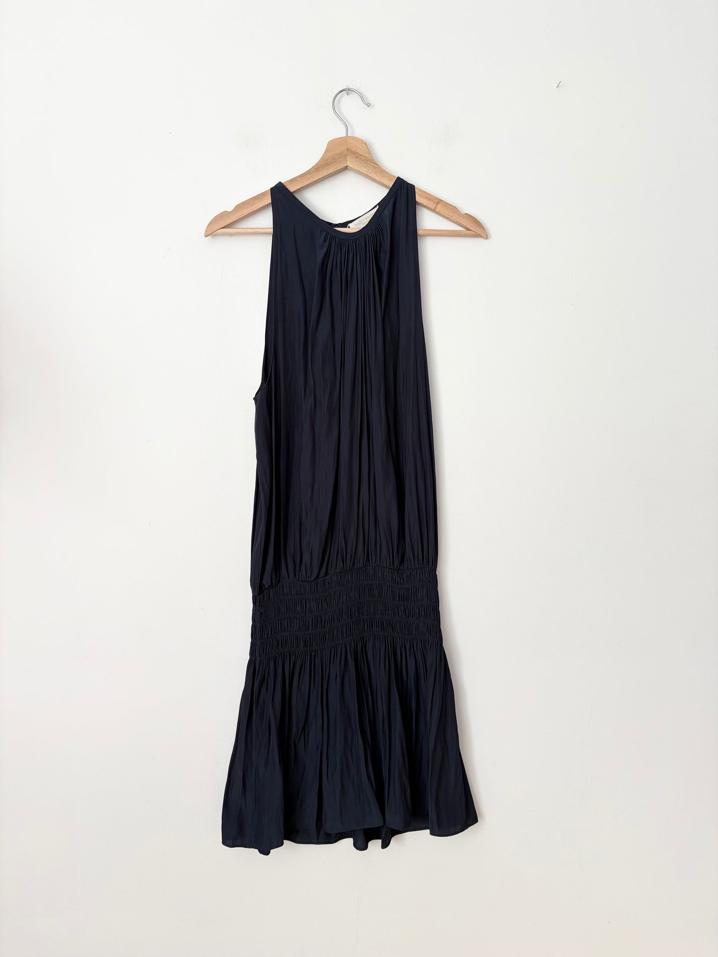 Ramy Brook Paris sleeveless drop waist mini dress XL